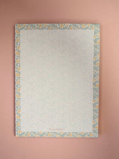 'Heart pattern' memo pad