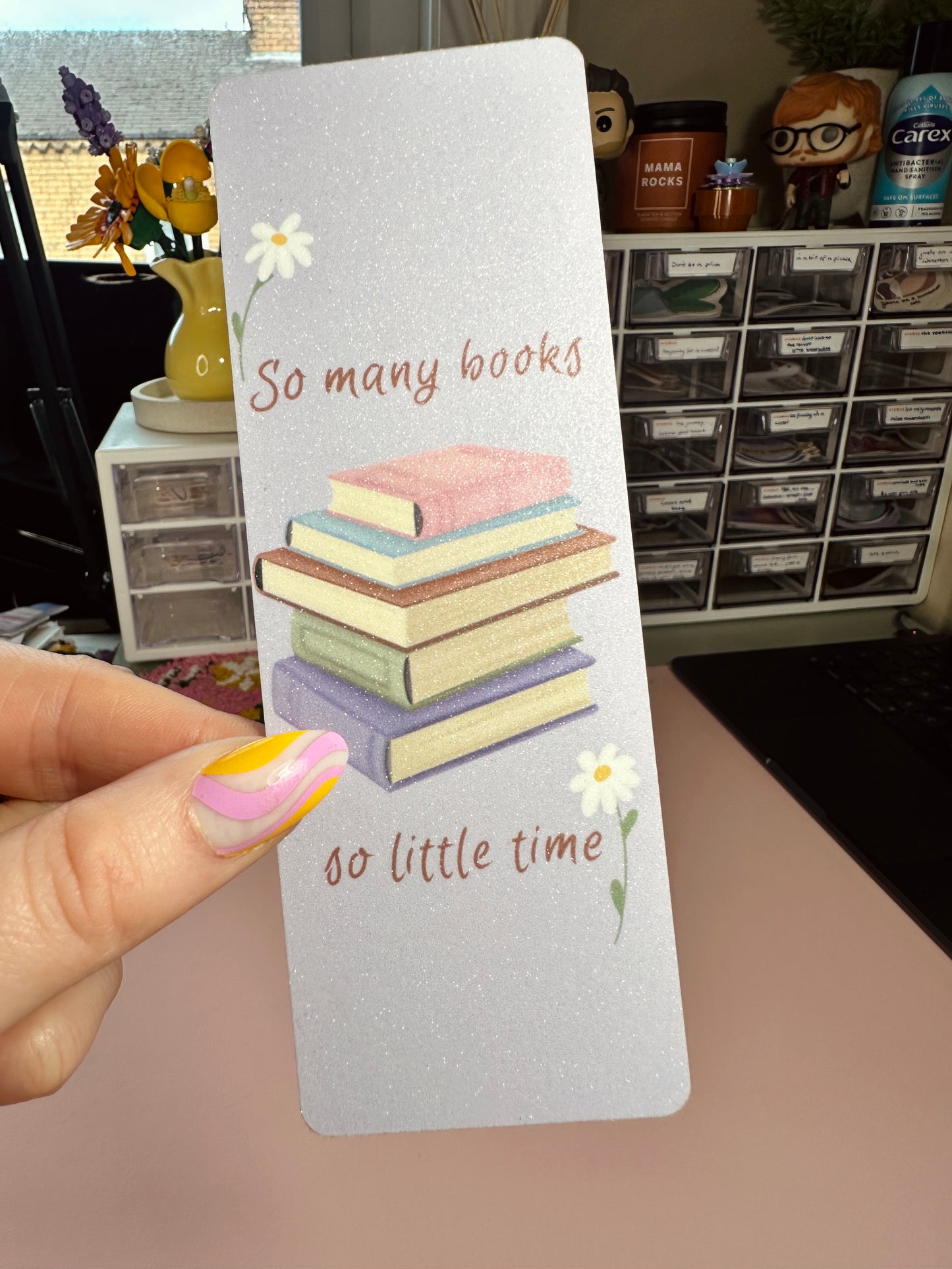 'So many books...so little time' Bookmark