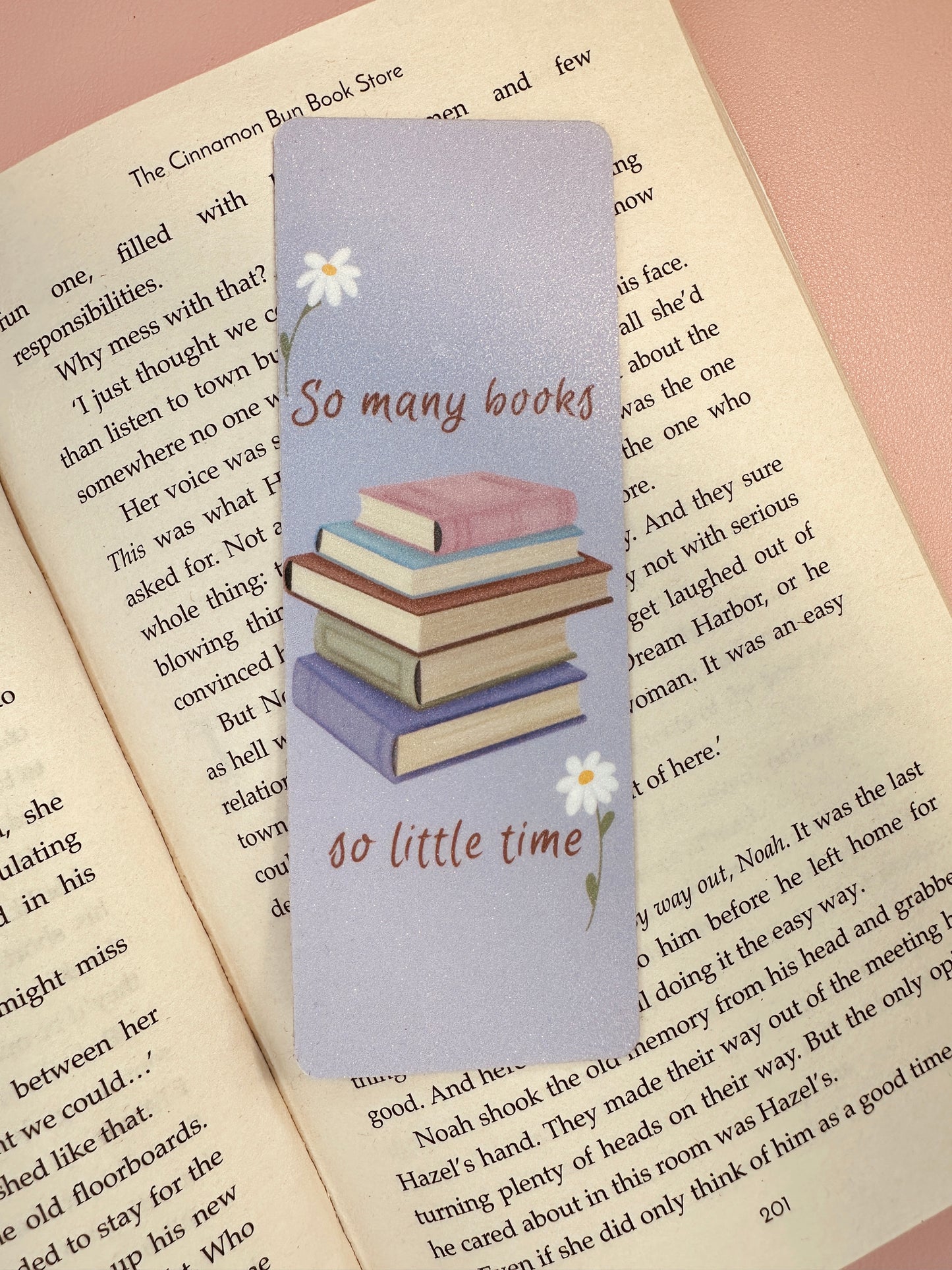 'So many books...so little time' Bookmark